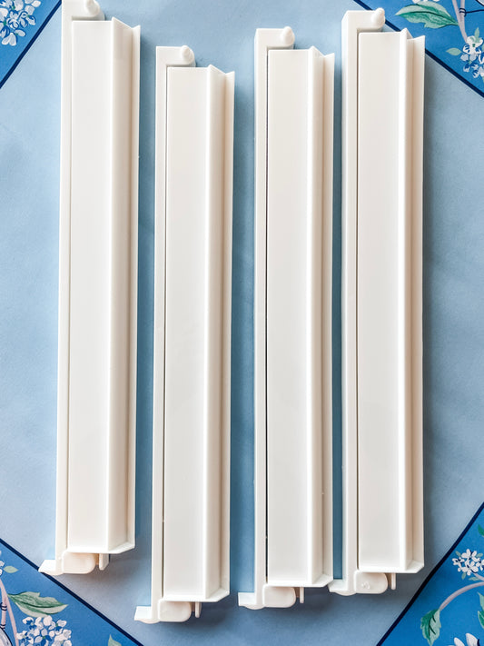 White Acrylic Mahjong Racks